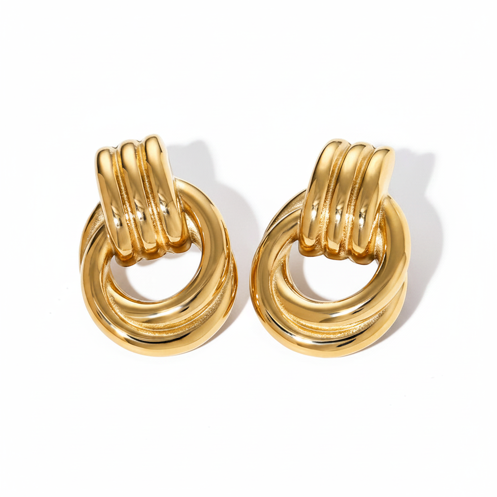Sculpted Hoops