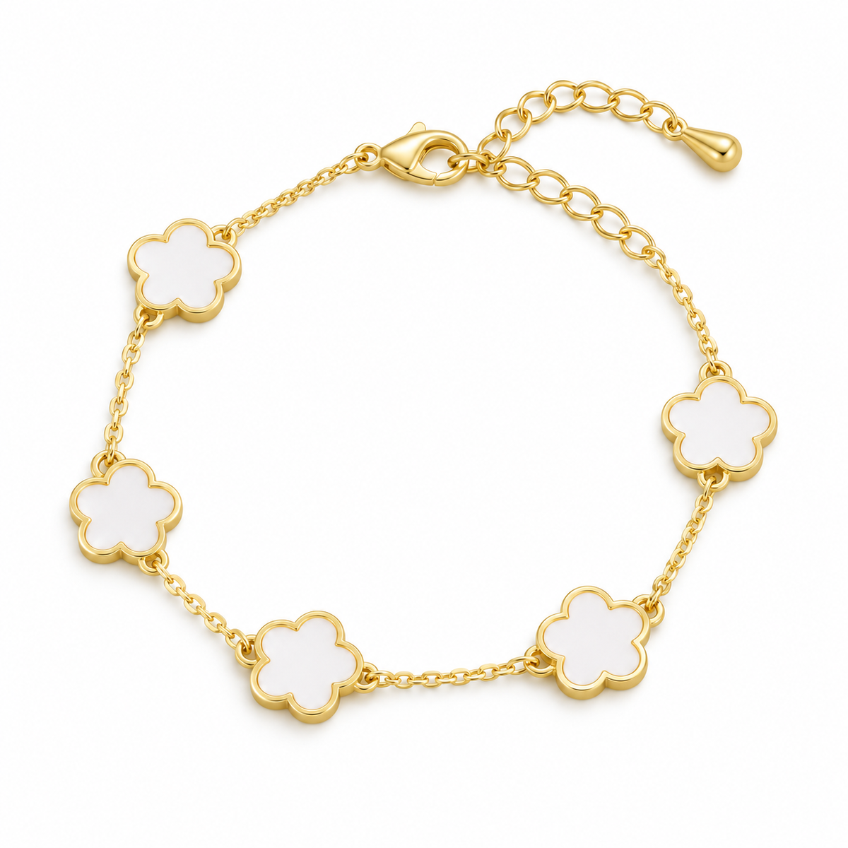 Five Petal Flower Bracelet