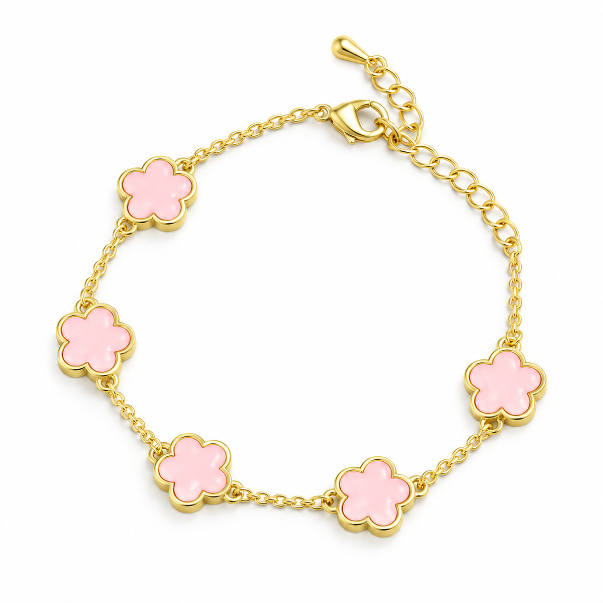 Five Petal Flower Bracelet